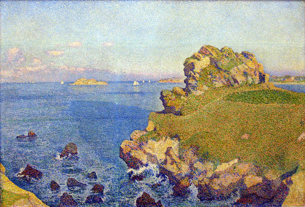 Il 'Per - Kiridy' durante l'alta marea, 1889, Museo Kröller, Müller, Otterlo